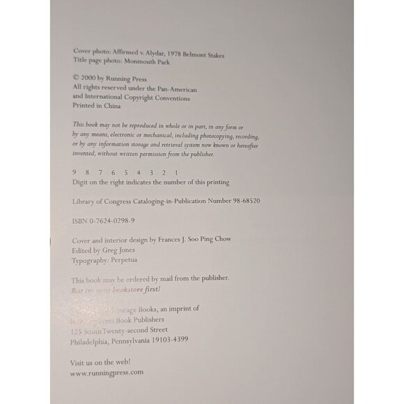 Homestretch: A Celebration Of North Americas Greatest Tracks By Nancy Stout - Picture 3 of 14